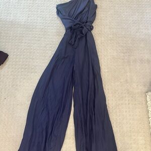 Elegant Navy Jumpsuit